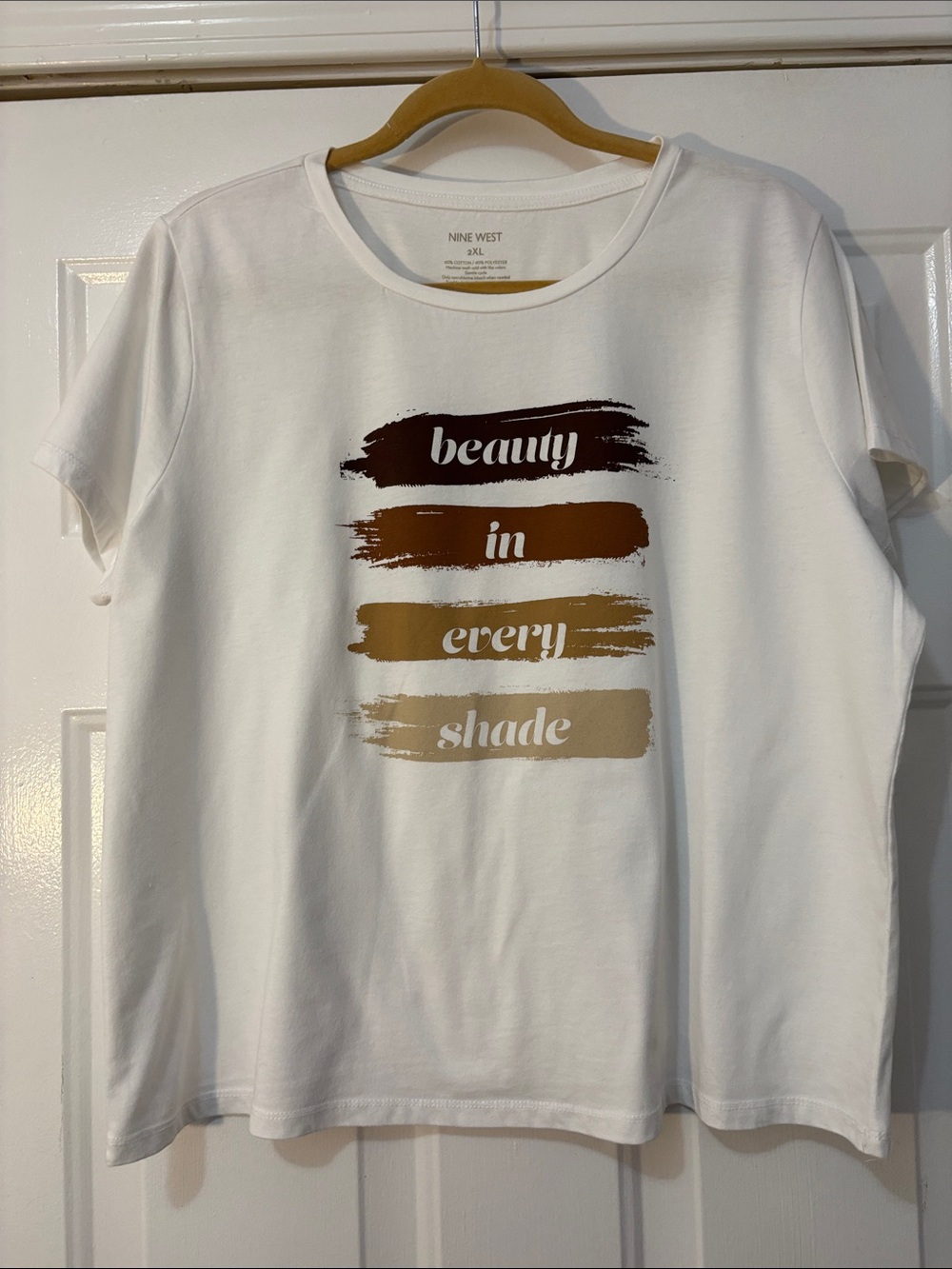 Nine West brand T-Shirt Size 2X( fits XL-1X) not 2X
